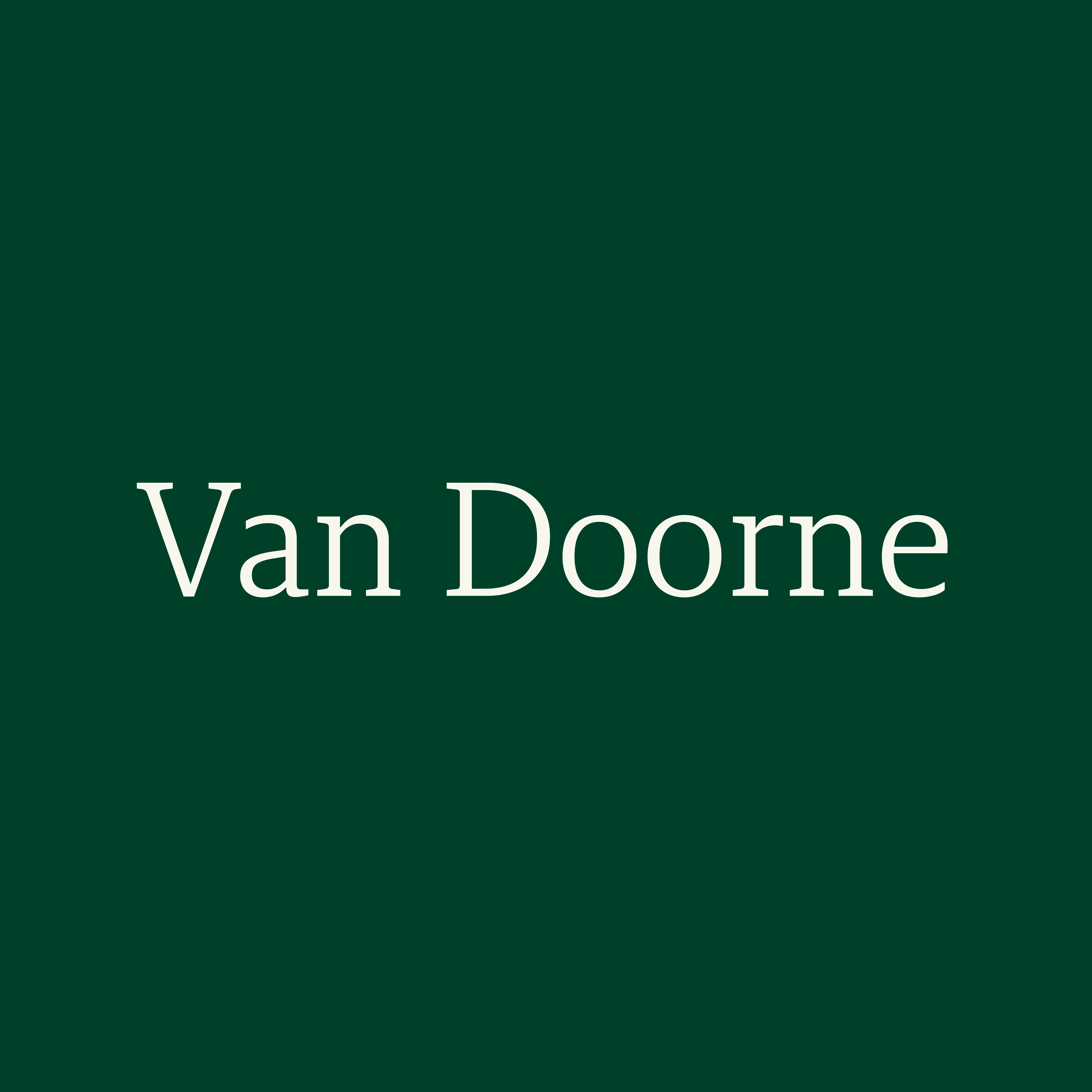 Van Doorne logo