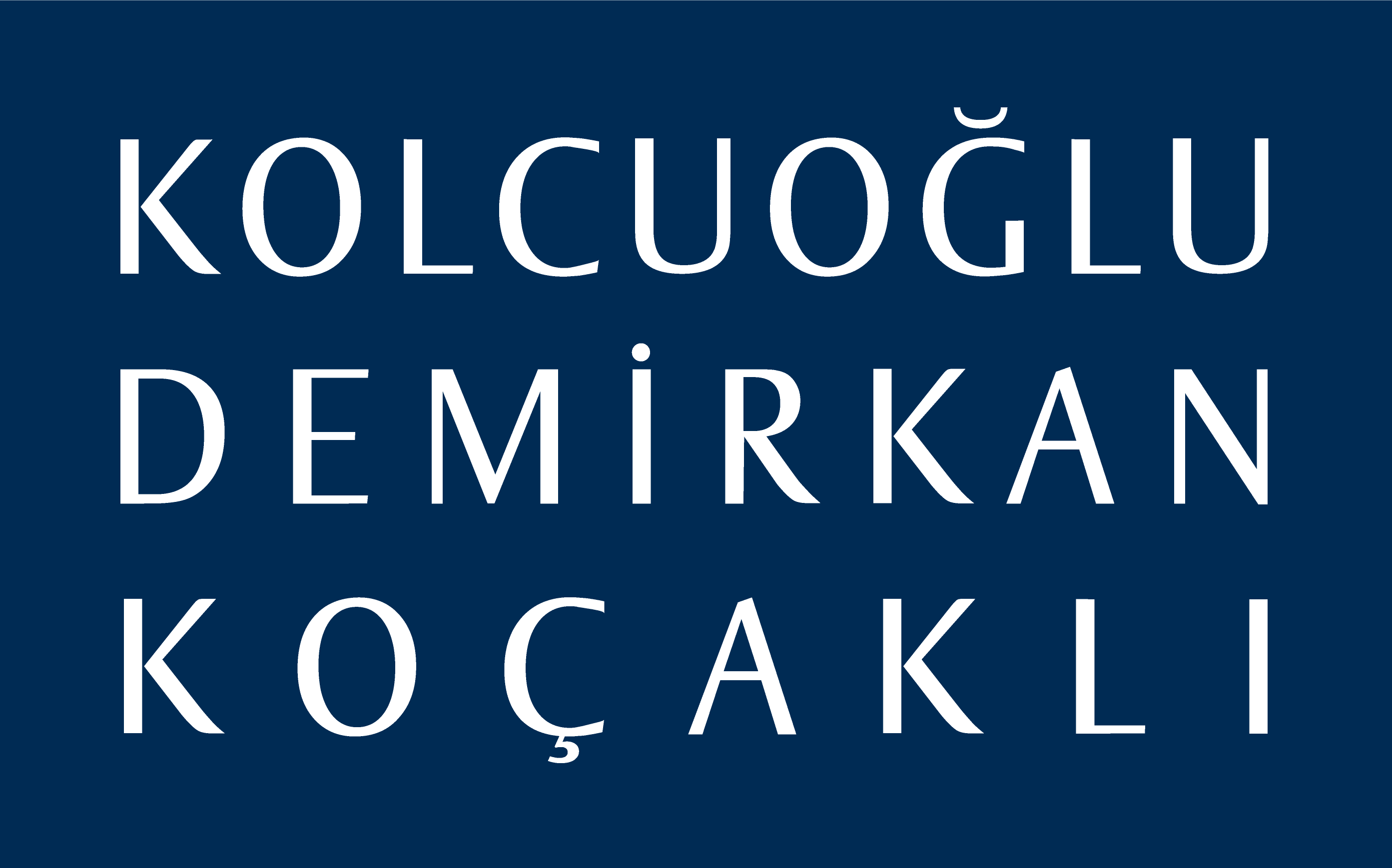Kolcuoglu Demirkan Koçakli logo