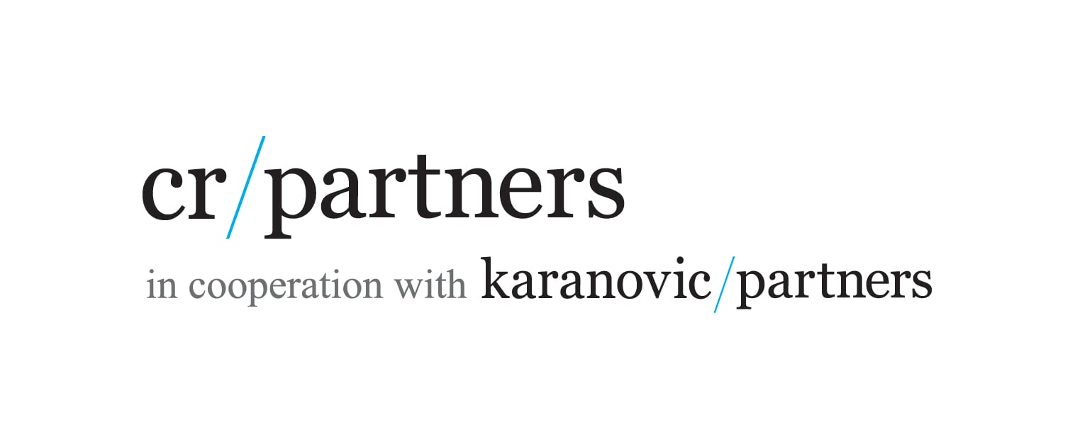 CR Partners in cooperation with Karanovic & Partners logo