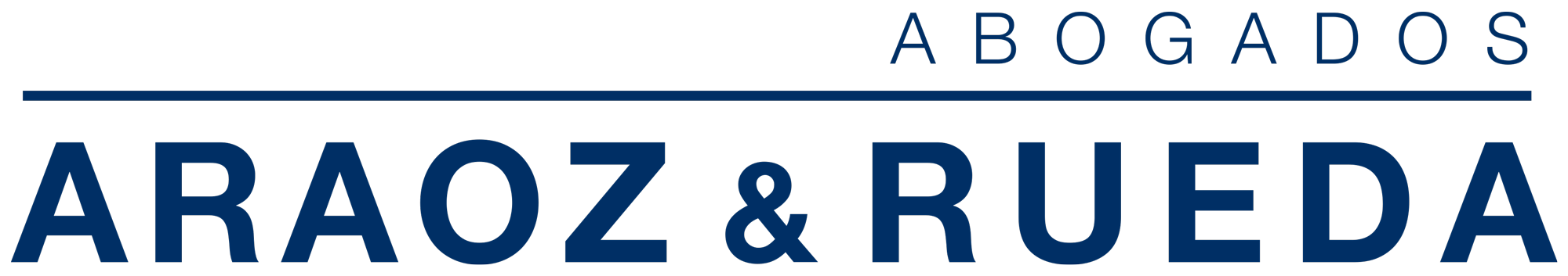 Araoz & Rueda logo