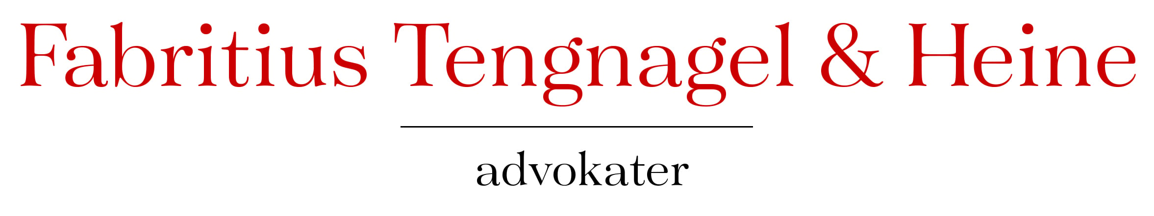 Advokatkontoret Fabritius Tengnagel & Heine logo