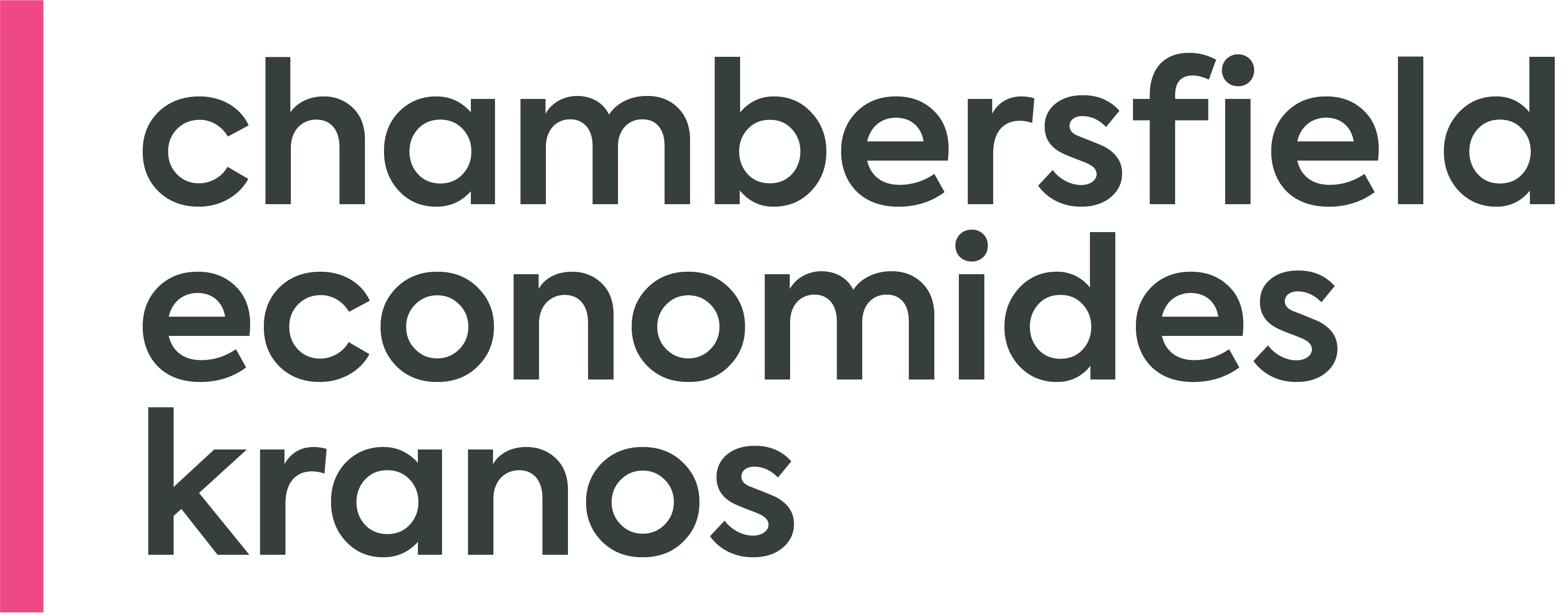 CHAMBERSFIELD ECONOMIDES KRANOS logo
