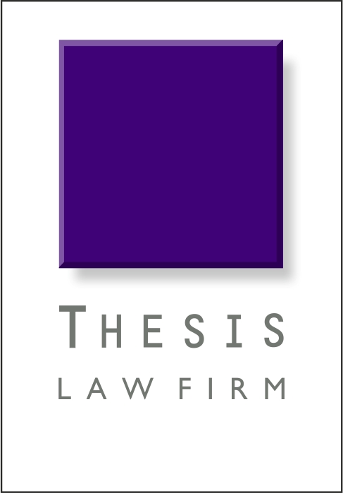 THESIS LAW FIRM logo