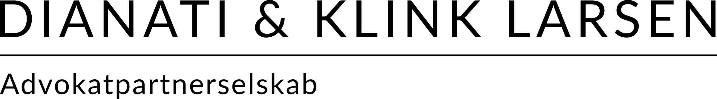 Dianati & Klink Larsen Advokatpartnerselskab logo