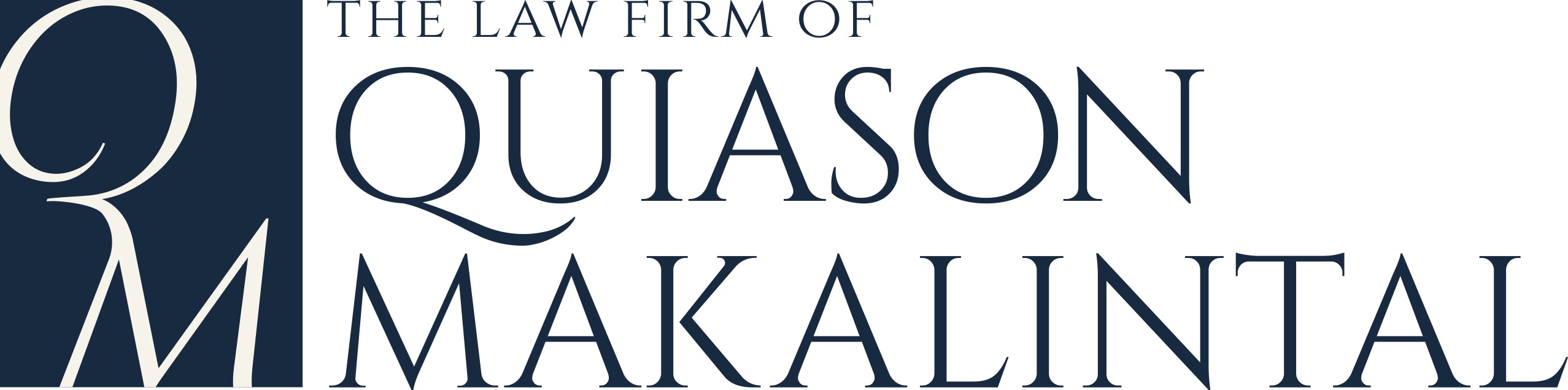 The Law Firm of Quiason Makalintal logo